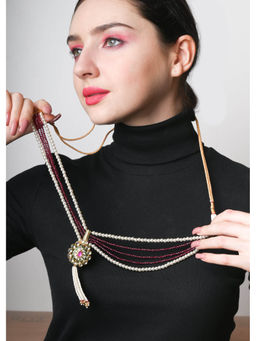 Odette - Multicolour Metal Necklace Set (Set of 2)