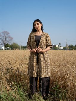 JITI - Eila Multi-Color Top with Palazzo and Jacket (Set of 3)