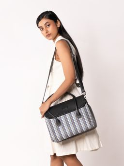 Zouk - SAK Satchel - Bombay Houndstooth