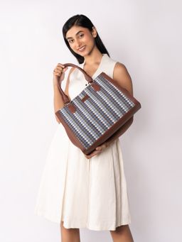 Zouk - Bombay Houndstooth Classic Handbag