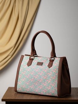 Zouk - Chettinad Florals Classic Handbag