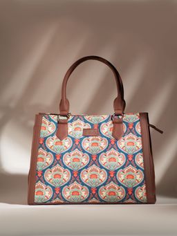 Zouk - Kovil Blue Classic Handbag