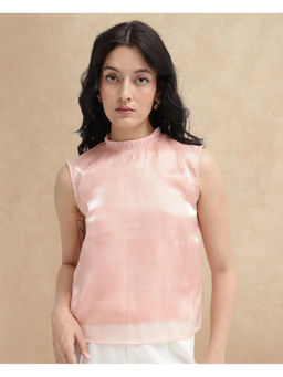 RAREISM - Peach Plain Regular Fit Top