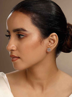 Sica Jewellery - Women Gold Star Stud Earrings