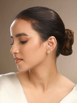 Sica Jewellery - Women White Love Studs