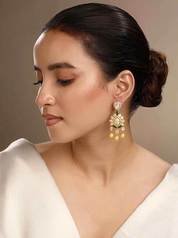 Sica Jewellery - Women Gold Tanishka Polki Earrings