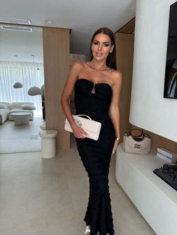 Miakee - Serena Black Maxi Dress