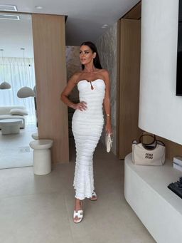 Miakee - Serena White Maxi Dress