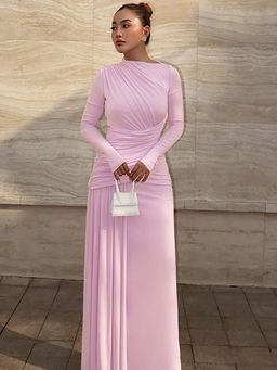 Miakee - Joyce Pink Maxi Dress