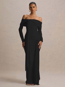 Miakee - Corinne Black Maxi Dress