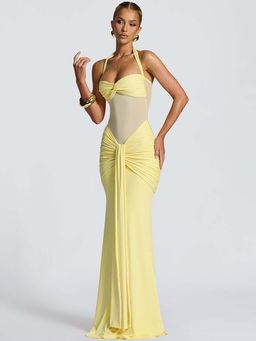 Miakee - Aspen Yellow Maxi Dress