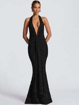 Miakee - Nerina Black Maxi Dress