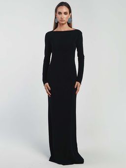 Miakee - Gabriella Black Maxi Dress