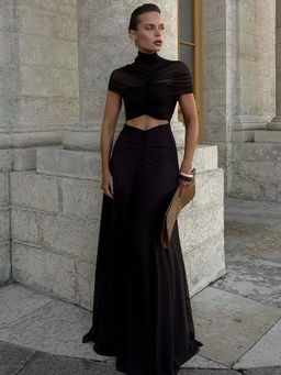 Miakee - Isola Brown Maxi Dress