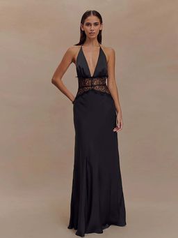 Miakee - Zerena Black Maxi Dress