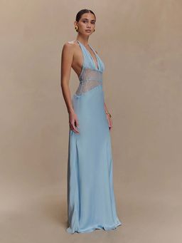 Miakee - Zerena Blue Maxi Dress