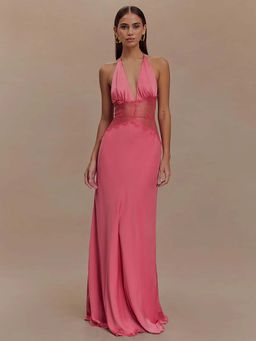 Miakee - Zerena Pink Maxi Dress