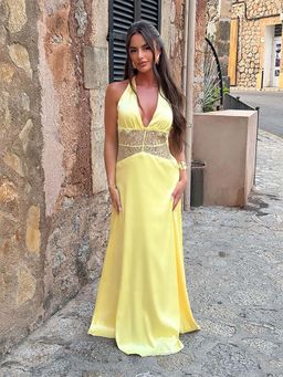 Miakee - Zerena Yellow Maxi Dress