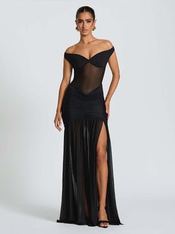 Miakee - Alaia Black Maxi Dress