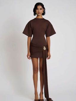 Miakee - Melanie Brown Mini Dress