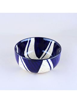 BlackCarrot - Blue Splash Ceramic Serving Bowl Set