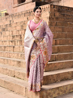 Elora - Pure Kota Doria Paithani Saree with Unstitched Blouse