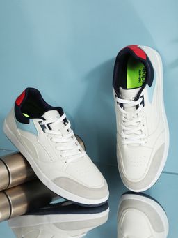 LIBERTY - Leap7x CLASTO-1E Casual Lace-Ups Sneakers for Men - White