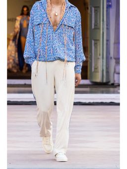 MANDIRA WIRK - Resort White Trousers