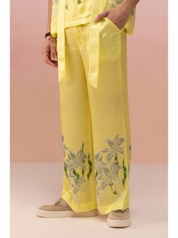 TheRealB - Yellow Straight Fit Pants