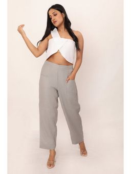 dhaaga - Gardenia Pant Cloud Grey