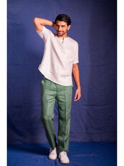 dhaaga - Marco Natural Fil-A-Fil T-Shirt