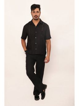 dhaaga - Trousers Jet Black