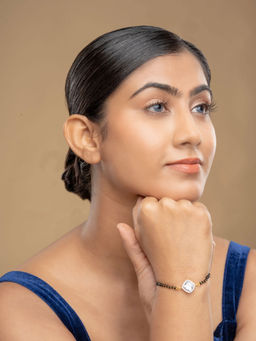 Sica Jewellery - 925 Silver Juhi Hand Mangalsutra Bracelet