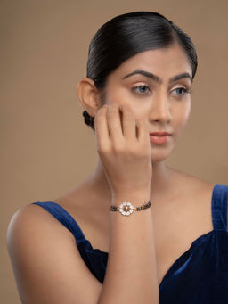 Sica Jewellery - 925 Silver Pearl Hand Mangalsutra Bracelet