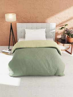 KOPA - Microfiber Reversible Comforter For All Weather - Multi-Color