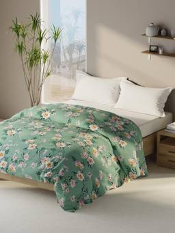 BIANCA - KOPA Super Soft Microfiber Double Comforter For All Weather - Teal