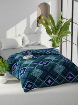BIANCA - KOPA Microfiber Double Comforter For All Weather - Blue