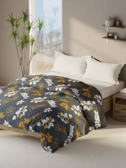 BIANCA - KOPA Microfiber Double Comforter For All Weather - Grey