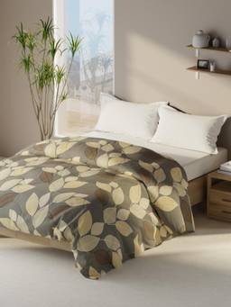 BIANCA - KOPA Super Soft Microfiber Double Comforter For All Weather - Brown