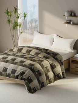 BIANCA - KOPA Microfiber Double Comforter For All Weather - Olive