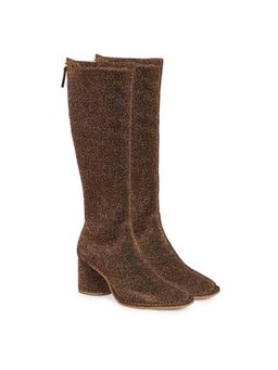 Saint G - Manon Bronze Leather Long Boots
