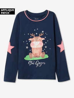 The Souled Store - Originals- Star Gazer Girls Full Sleeve T-Shirt