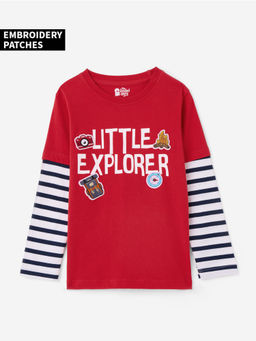 The Souled Store - Originals- Little Explorer Boys Full Sleeve T-Shirt