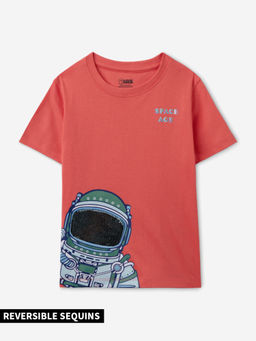 The Souled Store - Originals Regular T-Shirt- Space Age Boys T-Shirt