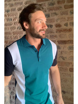 Trendyol - Man Blue Polo T-Shirt