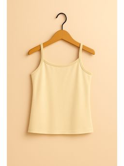 Misbis - Girl's Solid Pure Cotton Nonpadded Camisole