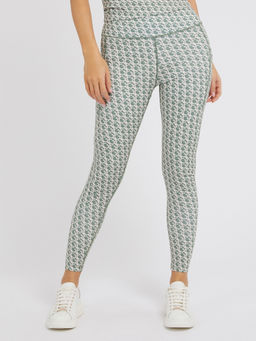 Guess - Green Gj Logo Legging
