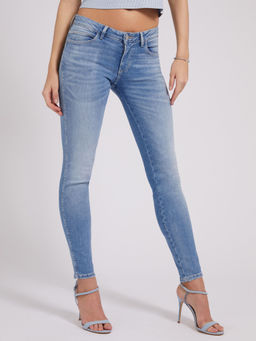 Guess - Curve X Mid Rise Skinny Fit Denim Jeans