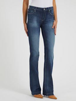 Guess - Blue High Rise Boot Cut Denim Jeans