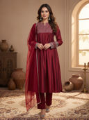Maroon color option, Currently selected